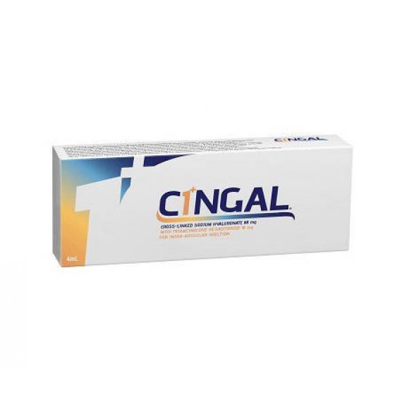 Cingal 1 - Siringa Pre-Riempita Intrarticolare a base di Acido Ialuronico - 4 ml- 