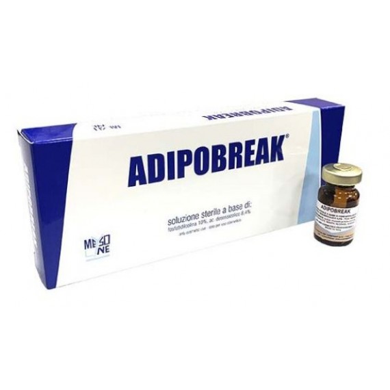 Adipobreak - Forte Fiale Soluzione A Base Di Fosfatidilcolina Confezione 6 Fiale Da 5 Ml