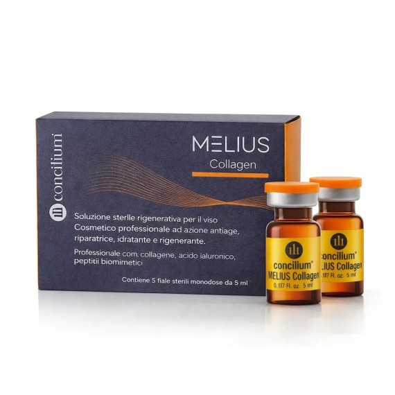 Concilium Melius Collagen – Soluzione Rigenerante Viso Anti-Age (5 fiale)