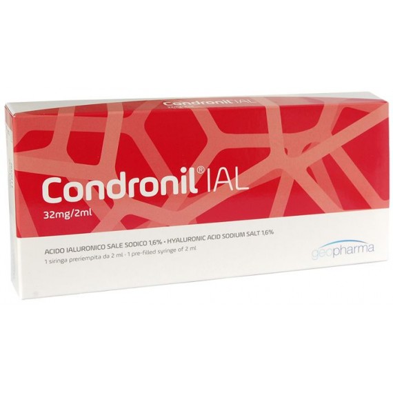 Condronil Ial Siringa Intra Articolare  Acido Ialuronico 1,6% 2 Ml Geofarma