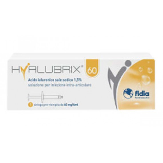Fidia Hyalubrix 60 Mg Sir Acido Ialuronico 4ml 