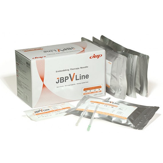 JPB VLINE 25Gx90mm + FILO 150mm 5 blister da 5 aghi + fili sterili