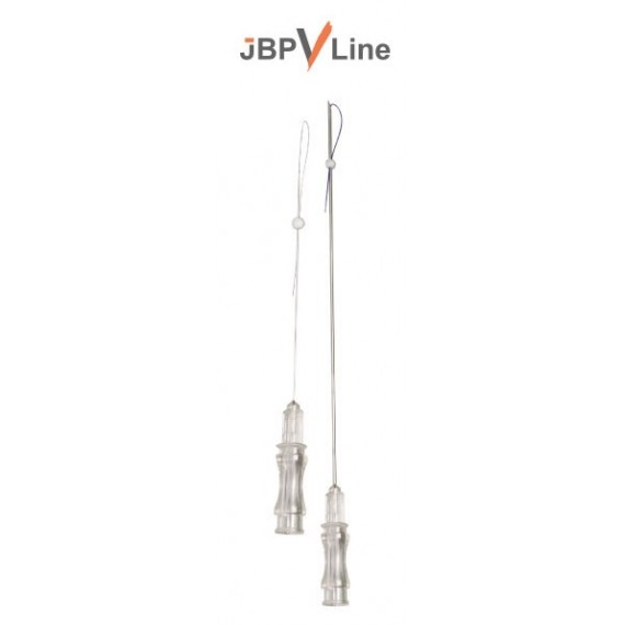 JPB VLINE 29Gx50mm + FILO 70mm contiene 5 blister da 5 aghi + fili sterili