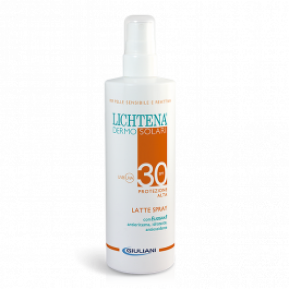 Lichtena Dermosolari Latte Spray Corpo Spf30