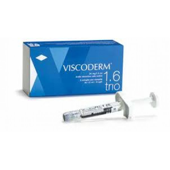 Viscoderm - Trio 1.6% Confezione 3 Siringhe Preriempite Da 1.5 Ml
